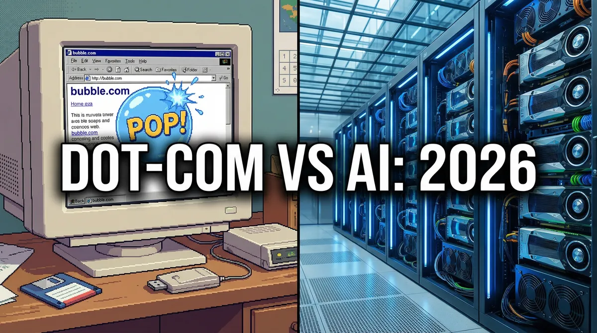 Dot-Com Bubble vs AI Bubble: 2026 Valuations, IPO Watch, and Why It’s Different
